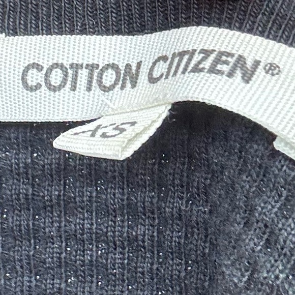 Cotton Citizen Distressed Waffle Knit Crew - Picture 13 of 13